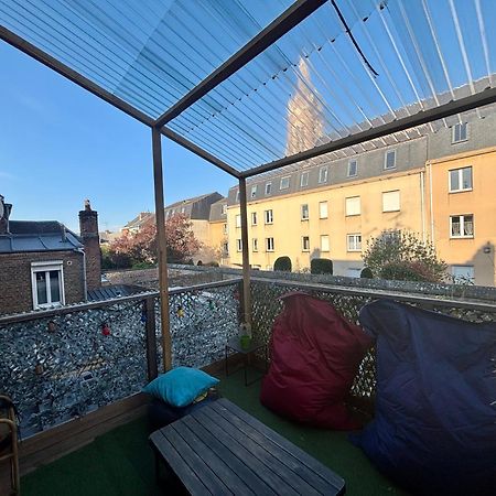 Le Terrazza - 1P A 2P Terrasse - Henriville 아미앵 외부 사진