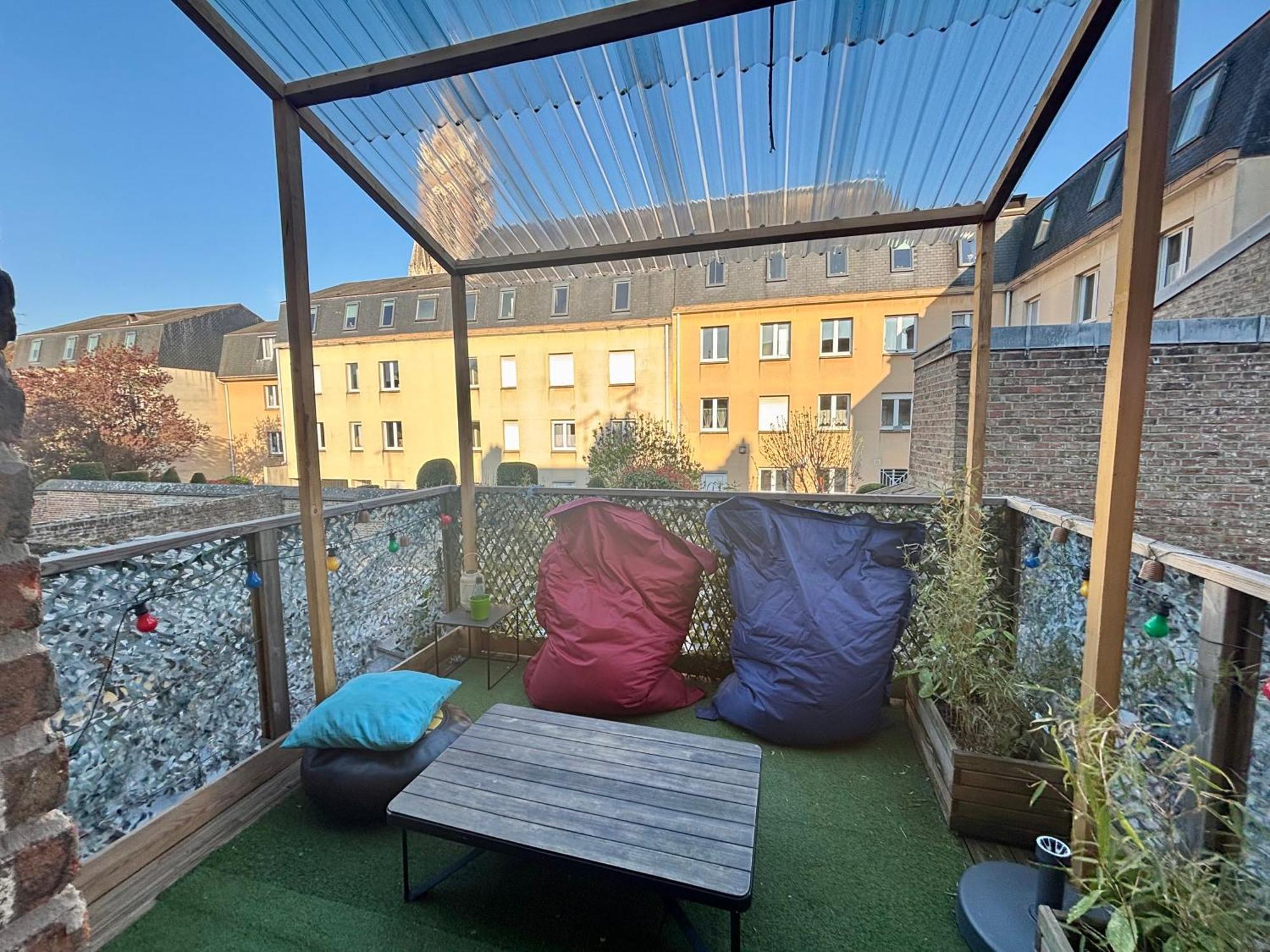 Le Terrazza - 1P A 2P Terrasse - Henriville 아미앵 외부 사진